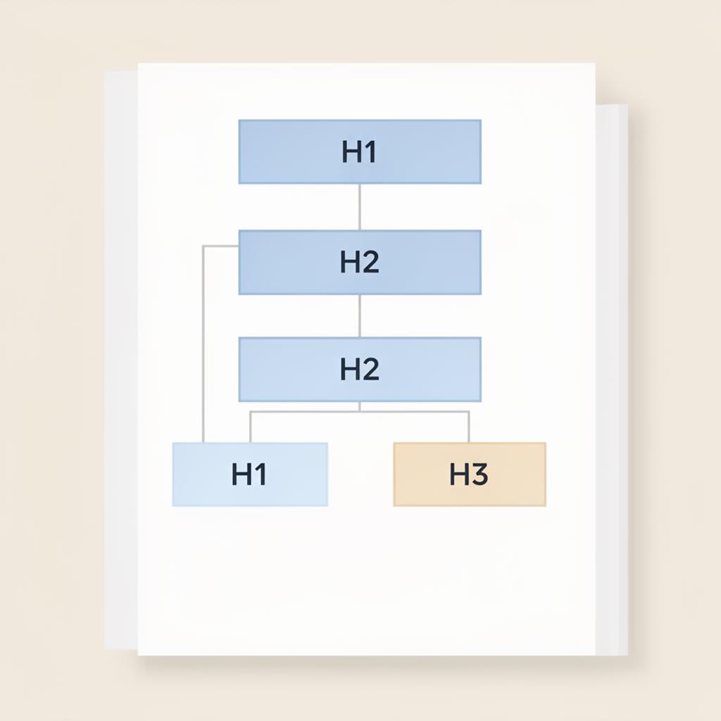 Structure Hn (H1, H2, H3) : pourquoi c'est crucial pour le SEO